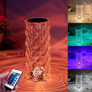 KIHO™ Rechargeable 3D Diamond Crystal Led Lamp