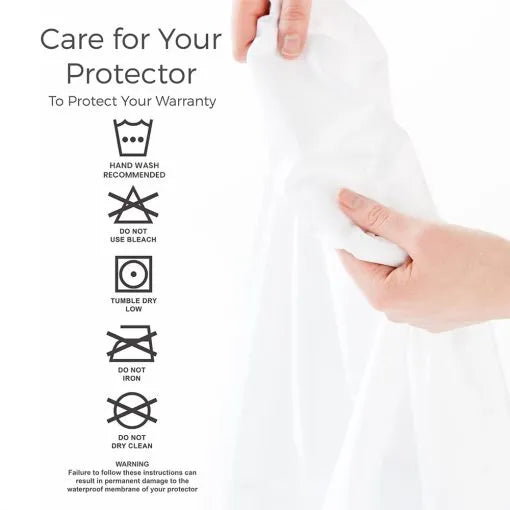 Terry Waterproof Mattress Protector- All Colors