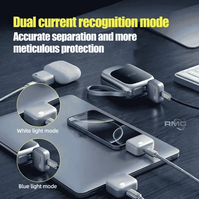 Type-C Smart Auto Stop Charging Adapter – Physical Disconnect Battery Guard with Anti-Overcharge Protection